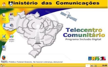 Metasys Desktop Telecentros Sistema operacional das estações de trabalho dos telecentros.