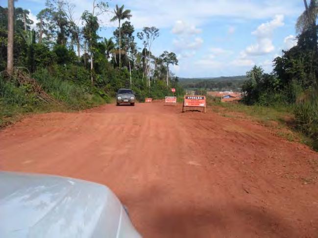 retomada. Foto 10: Estrada Cama de Varas.