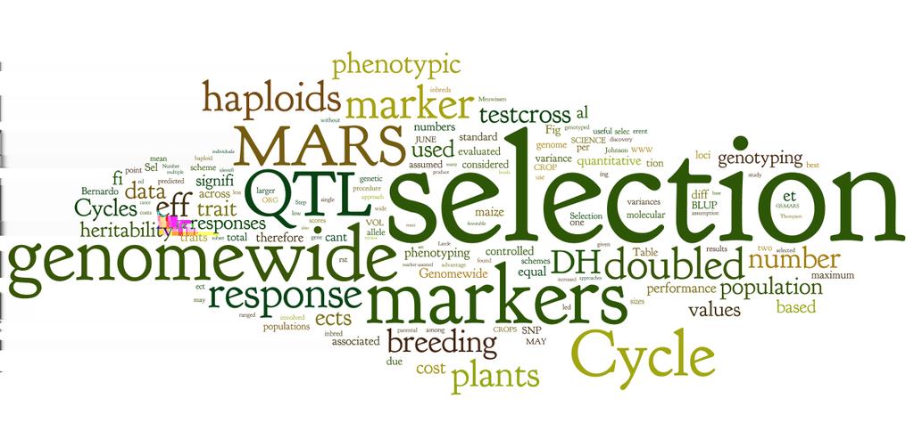 Melhoramento Convencional *GenBank *Diallel Melhoramento Genético FONTE: de los Campos et al.(213). Whole-Genome and Prediction Methods Applied to Plant and Animal Breeding.