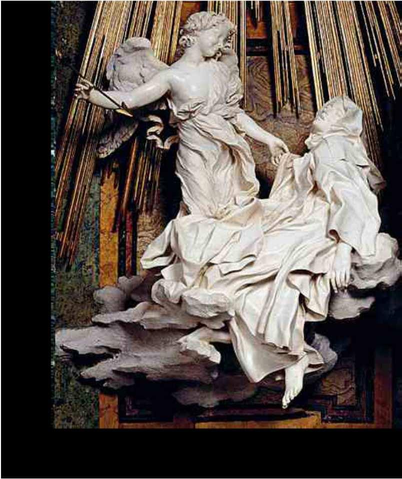 Êxtase de Santa Teresa, de Gian Lorenzo Bernini, 1645-1652.