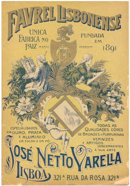 Figura 4.7 Capa do catálogo da Favrel Lisbonense, 1904. Figura 4.8 Página 2 