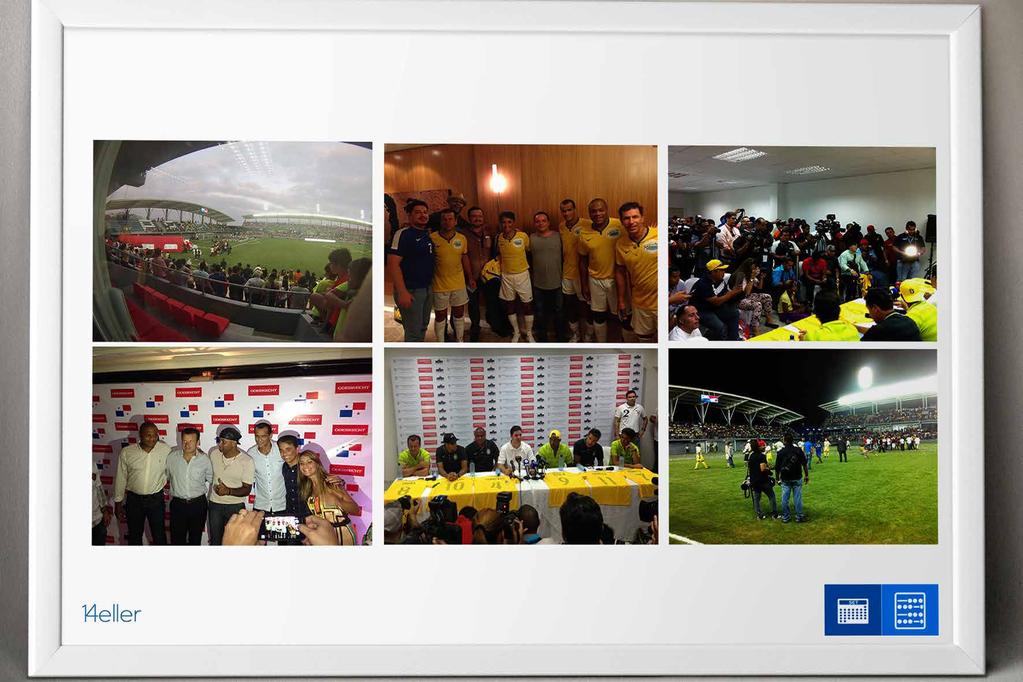 Cliente: Odebrecht Job: Inauguração Estádio Maracanã no Panamá Participante: Mais de 10.