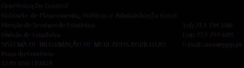 ÍNDICE DE PREÇOS DE S AGRÍCOLAS NO R (Base 2010) (Continente) outubro Var. % Var. % 2016 Mês ant. Mês ano ant.