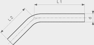 TUBOS Curva 45 Sanpress modelo 2209.
