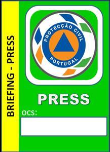 Segurança para a área a ser acedida, que será aposto em local bem visível e disponibilizado sempre que for solicitado.