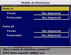 O módulo de CA destina-se à introdução do Smartcard adquirido ao operador de pay-tv e adequado para um determinado tipo de técnica de codificação.