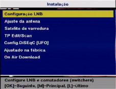 Inserir/remover satélites Inserir/remover satélites Instalar satélites Claro que também é possível incluir novos satélites na configuração do LNB.