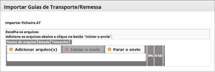 Será gerado um ficheiro para ser importado no portal das Finanças, terá que clickar em Enviar Ficheiro no portal e-fatura.