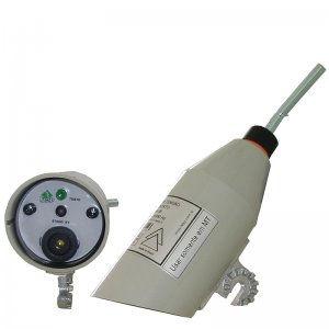 Descrição/Especificação: Detector de tensão para operar na faixa de tensão de 70 V à 1 KV. Tensão de limiar: 50 V a 70 V. Frequência nominal: 50/60 Hz. Indicação luminosa: 2 LED vermelho.