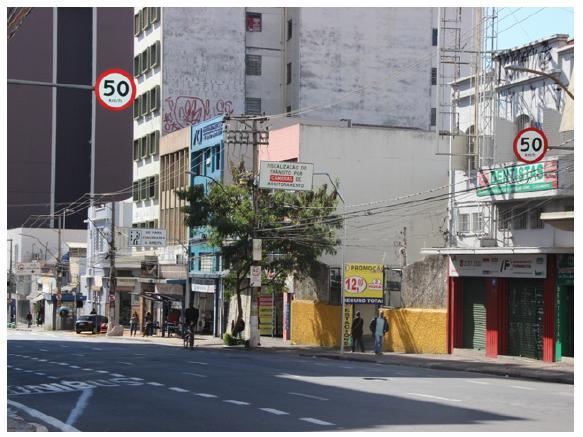 ENGENHARIA Redução de Velocidade Redução da velocidade máxima em vias do município