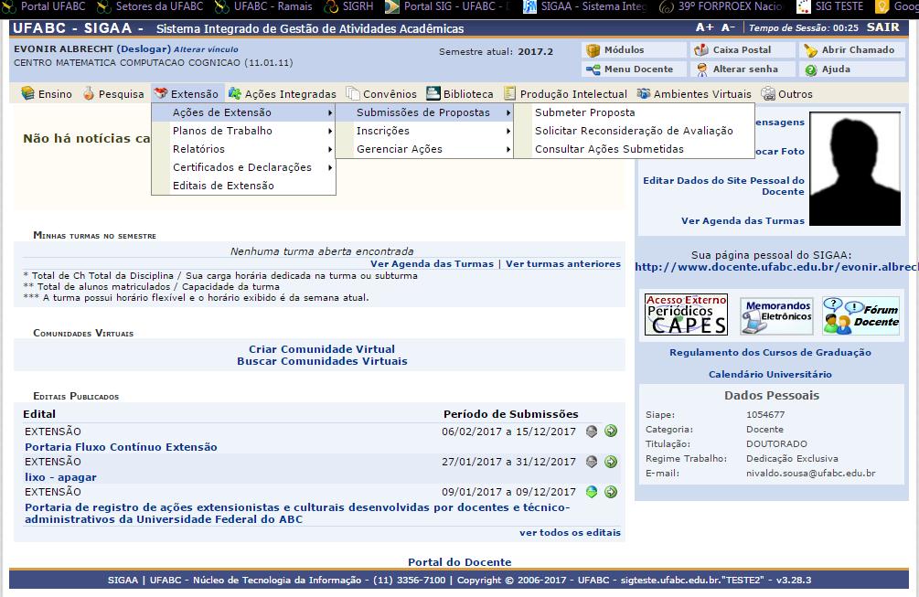 Iniciar Cadastro de Proposta O cadastro de propostas na modalidade fluxo contínuo (FC níveis I e II) deve ser iniciado no menu