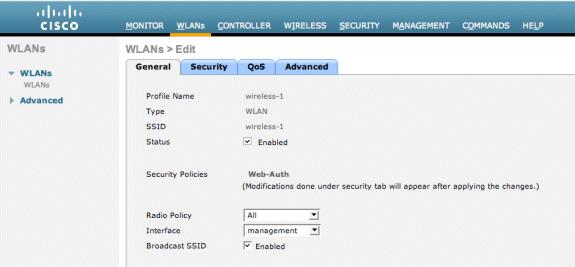 4. Verifique se o controlador está adicionado como um cliente RADIUS no Cisco NAC Guest Server.Consulte ao server do convidado NAC (https://10