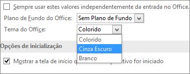 Novidades no Project Novos temas do Project Agora há três temas do Office que você pode aplicar ao Project 2016: Colorido, cinza