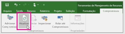 Quando um gerente de projeto decide usar um desses recursos em um projeto, ele envia uma solicitação de compromisso com o intervalo de datas necessário para o recurso, além de um determinado