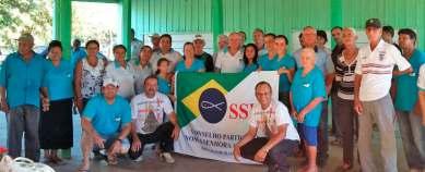 Conselho Metropolitano de Goiânia, visita vicentinos de Nova Bandeirantes no Mato Grosso.