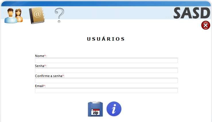 Usuários Objetivo Alterar os dados do usuário. Acesso Acesse o menu de usuários clicando sobre o botão Usuários no menu superior.