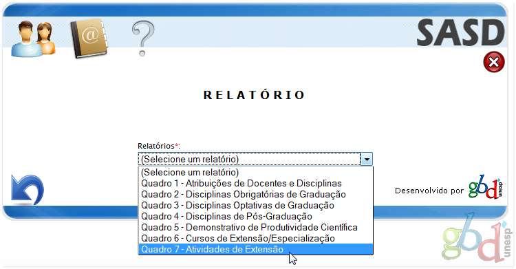 Relatórios Quadros CCD Grupo de Banco de Dados Objetivo Gerar os relatórios Quadros CCD 1-7, necessários para encaminhamento de processo de contratação de docentes.