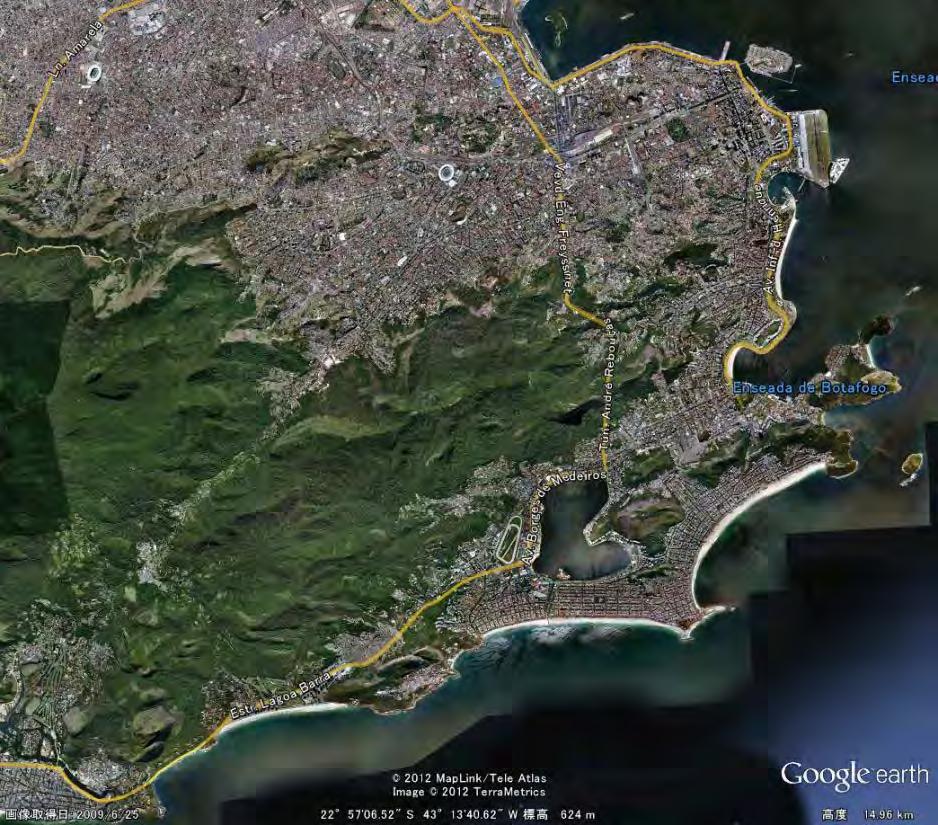 3) Fornecer Informação de Tráfego Dinâmica para todos os usuários As principais áreas para fornecer informação de tráfego dinâmico são as regiões do Centro e Zona Sul do Rio de Janeiro.