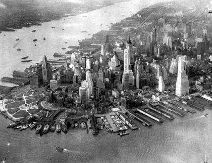 Vista de Manhattan (1930, N.