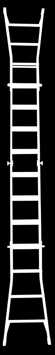 Telescópica versátil - 2 escadas