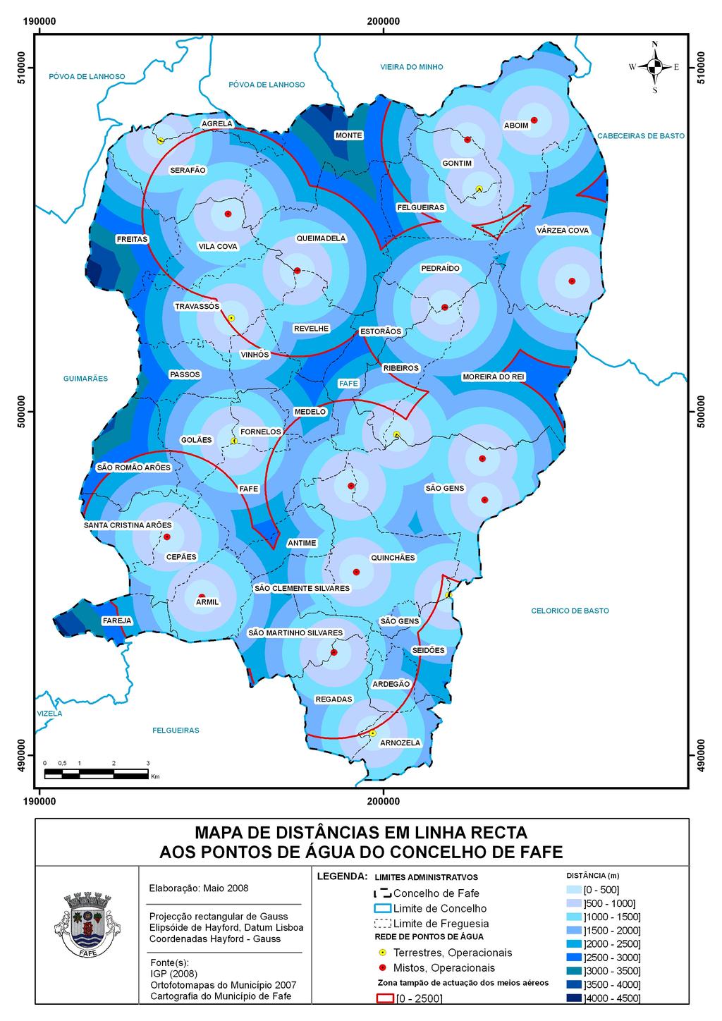 Plano Municipal de Defesa da Contra Incêndio de Fafe Figura n.º 3.