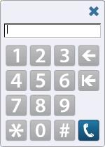Transferir uma chamada Capítulo 4 Processamento de chamadas Efectuar uma chamada com o teclado de marcação O Cisco Unified Attendant Console Compact Edition permite marcar e efectuar chamadas.