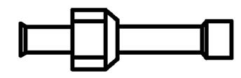 Os tubos podem ser conectados de 3 direções Lado frontal lado frontal Base inferior Lado inferior Lado traseiro (Exemplo: 5 a 10HP) - Remova os parafusos de fi