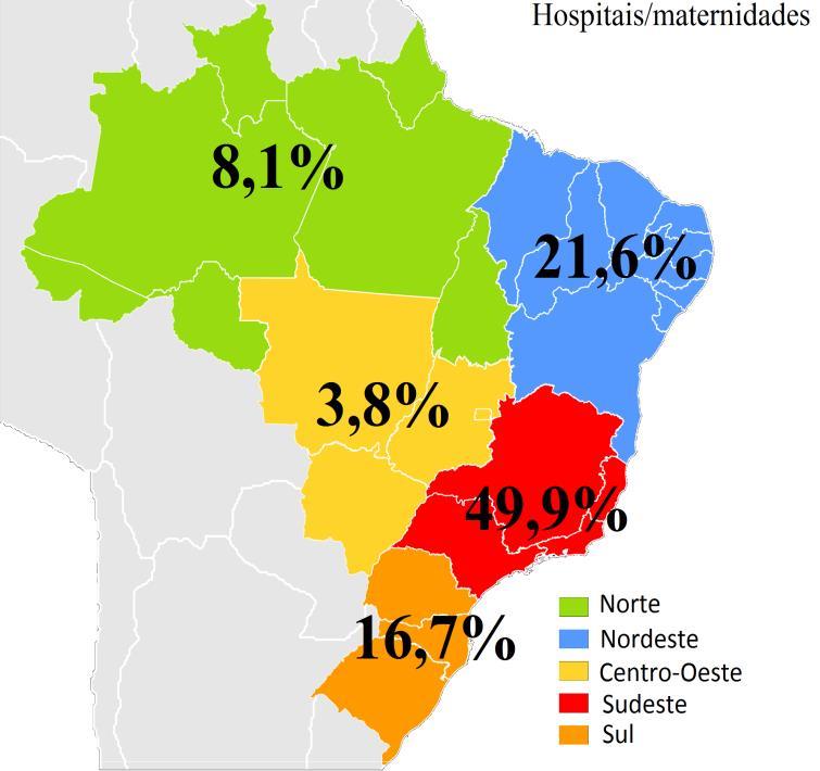 estados do Brasil Figura 12: Distribuição dos