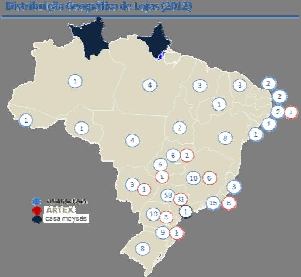 categoria aumentaram 43,3% passando de R$108,7 milhões em 2011 para R$155,8 milhões em 2012 devido, principalmente, à variação cambial.