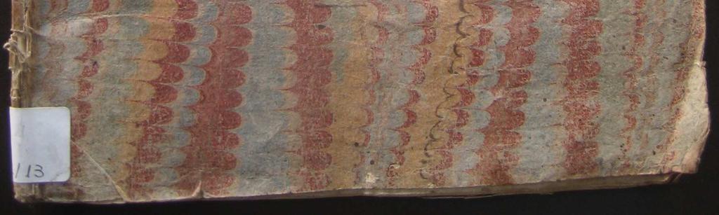 Caderno de papel manuscrito de 13 fls.