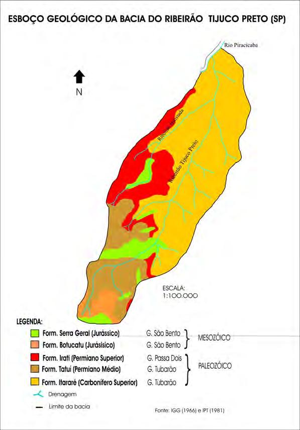 Fig. 2: Esboço Geológico da