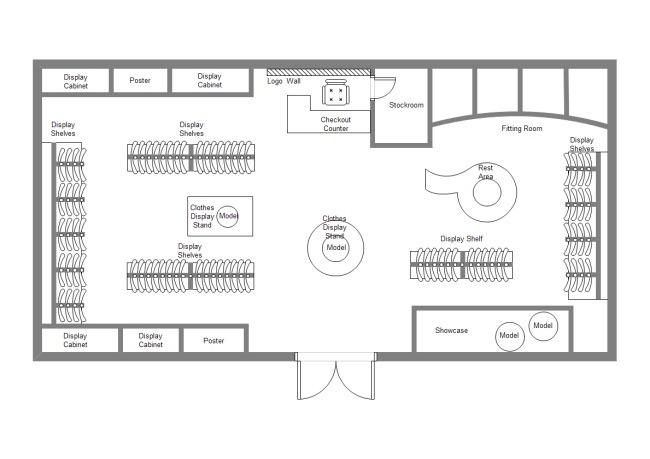 Layout Layout e design são pontos de partida para o Visual Merchandising.