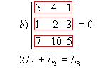 Substituindo a 1ª coluna pela soma dessa mesma coluna com o dobro da 2ª, temos: P 6 ) O determinante de uma