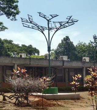 3.9 Concepção, construção e instalação da árvore solar na FT Diante do que foi apresentado neste trabalho com a proposta de implementação de uma árvore solar fotovoltaica na Faculdade de Tecnologia