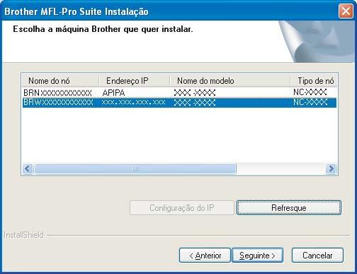 Rede sem fios Not Se o prelho estiver onfigurdo pr su rede, seleione o prelho prtir d list e, em seguid, lique em Seguinte.