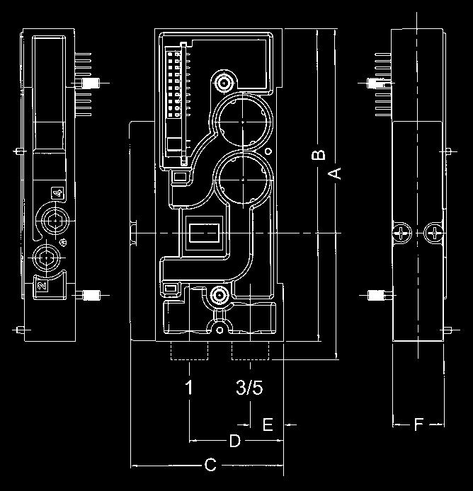 instantâneos 6 ou 8 mm ou orifícios roscados G /8 7 2 Tampão bloqueador 8 Base acoplável 9 Z-Board