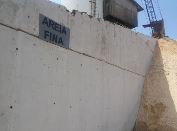 2.1. Traços para o concreto : É necessário retirar a umidade da areia duas vezes ao dia, porém, a