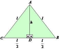 ATIVIDADE 1 REVISÃO DE ÁREAS DE FIGURAS PLANAS Área do Quadrado (O quadrado é um retângulo de lados iguais) L A Q = = Área do Triângulo Em um retângulo temos triângulos iguais.