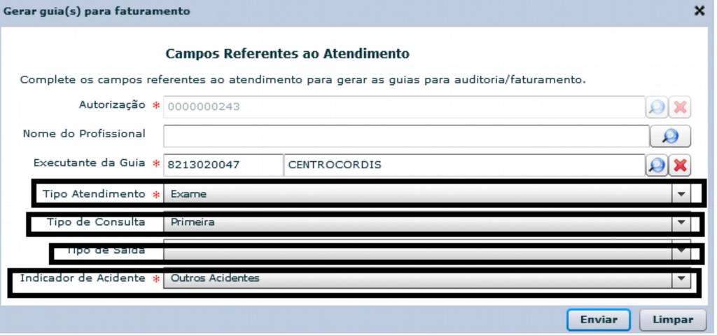 conforme tela abaixo: Após