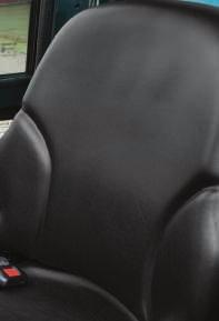 Cabina confortável Numa cabina da Série 9, pode ajustar o banco, a consola e os apoios de braço até obter a posição mais confortável. 1.