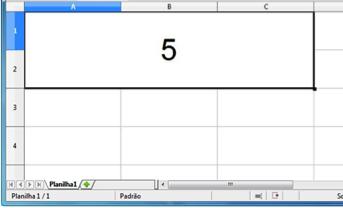 No LibreOffice Calc quando arrastamos a alça de preechimento com