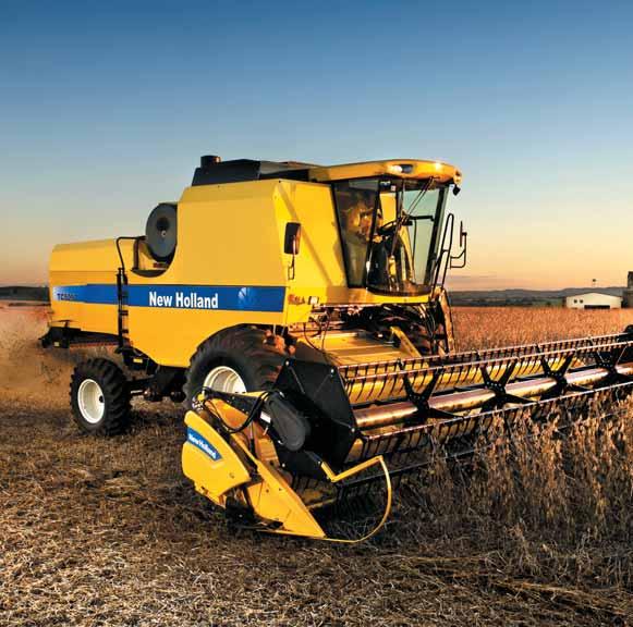 COLHEITADEIRA TC5090. A EVOLUÇÃO DAS COLHEITADEIRAS EM SUA CLASSE DE POTÊNCIA. AS MÁQUINAS NEW HOLLAND ESTÃO PRONTAS PARA TRABALHAR COM BIODIESEL.