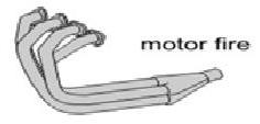 Coletor dimensionado 4X1 com flange Original 705,00 957 Palio 1.0 a 1.