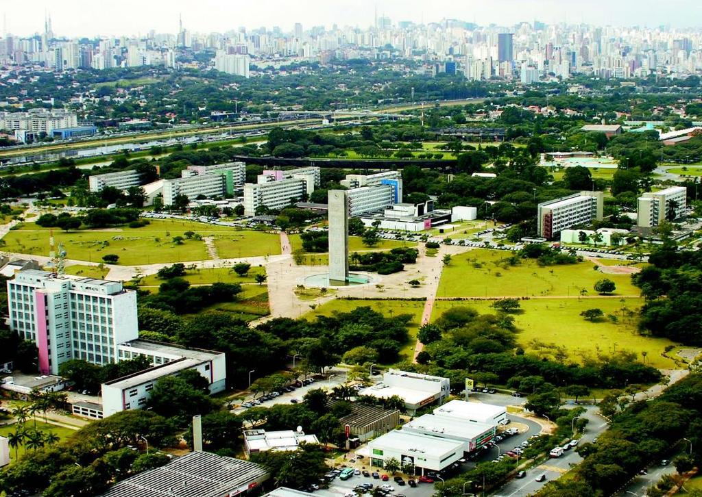 Sobre a USP Universidade pública e gratuita, mantida pelos impostos da sociedade do Estado de São Paulo É a maior universidade do Brasil e
