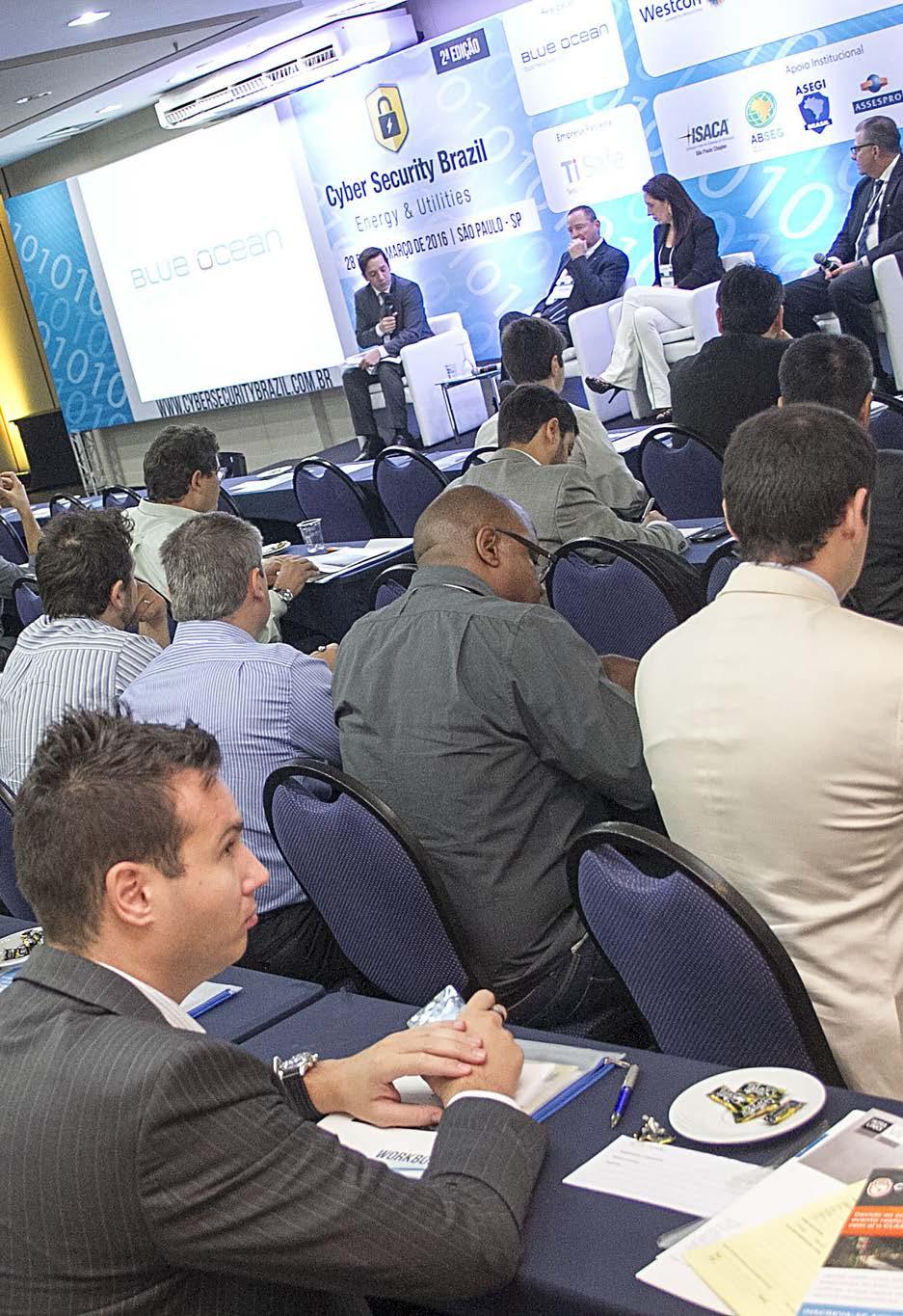 O CYBER em 2016 APRESENTAÇÃO Entre os dias 28 e 29 de Março de 2016 aconteceu em São Paulo a 2ª Edição da Conferência Cyber Security Brazil Energy & Utilities.