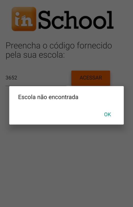 : Cada usuário possui apenas um Login e senha independentemente da quantidade de alunos pelos quais é responsável na escola.