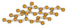 Figura 3.21: Densidade de estados da adsorção de uma cadeia de dois átomos de carbono na camada de Grafeno. carbono na camada de Grafeno incluindo vacâncias.