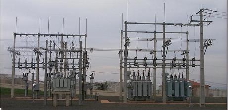 A Figura 4 ilustra uma visão geral dos setores de uma SE de 34/13 kv. FIGURA 4 Setores de uma SE 34/13 kv 2.