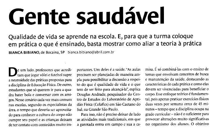 No jornalismo, há uma hierarquia no corpo das fontes, impondo uma sequência de leitura de acordo com a importância dos textos.