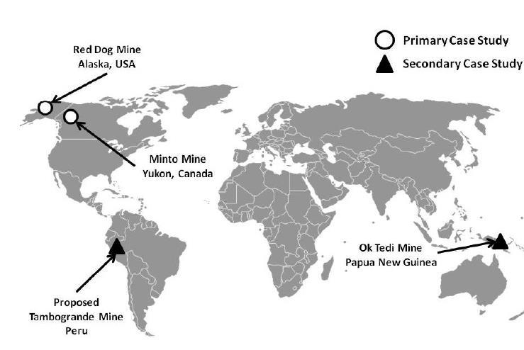 Licença Social para Operar na prática 2 minas Brasil MG 1 suspensão 1 atividade Adaptado de Prno, 2015, Wilfrid Laurier University, Canada Minto Mine, Yukon, Canadá (PRNO, 2015) LSO emitida,